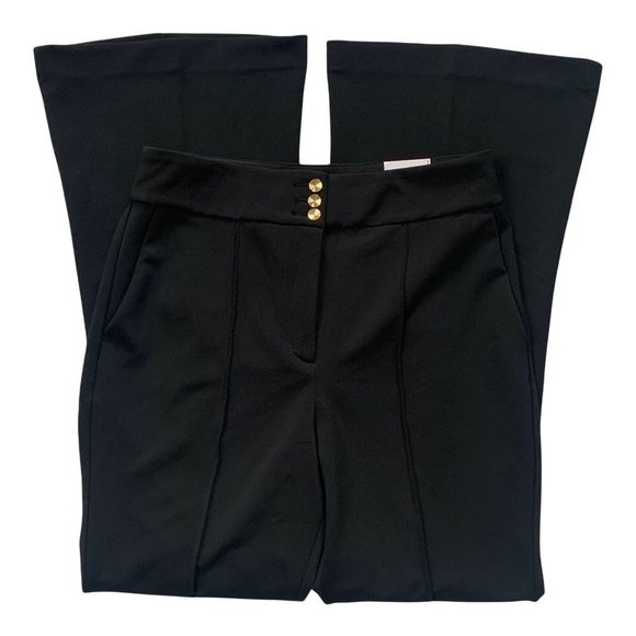Express New With Tags Flare Super High Rise Stretch Dress Pants Trousers Slacks - Picture 1 of 15